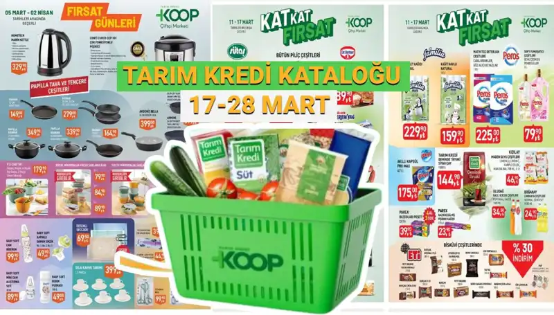 Tarım Kredi Kooperatif Marketleri'nde Mart İndirimleri: Kaçırmayın!